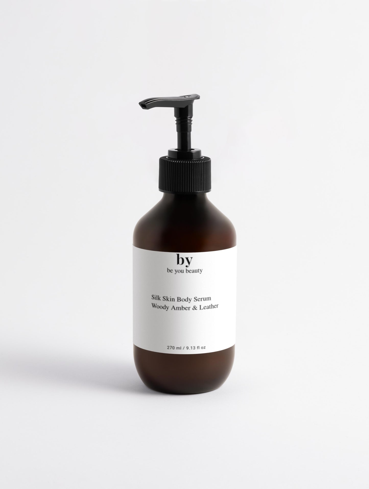 Silk Skin Body Serum – Woody Amber & Leather - Be You Beauty