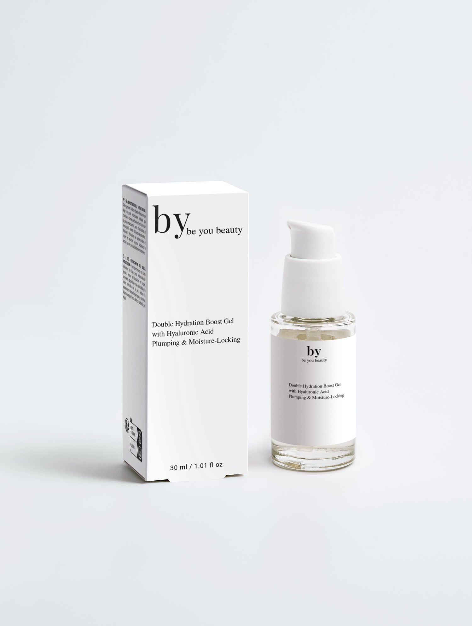 Double Hydration Boost Gel with Hyaluronic Acid — Plumping & Moisture-Locking - Be You Beauty