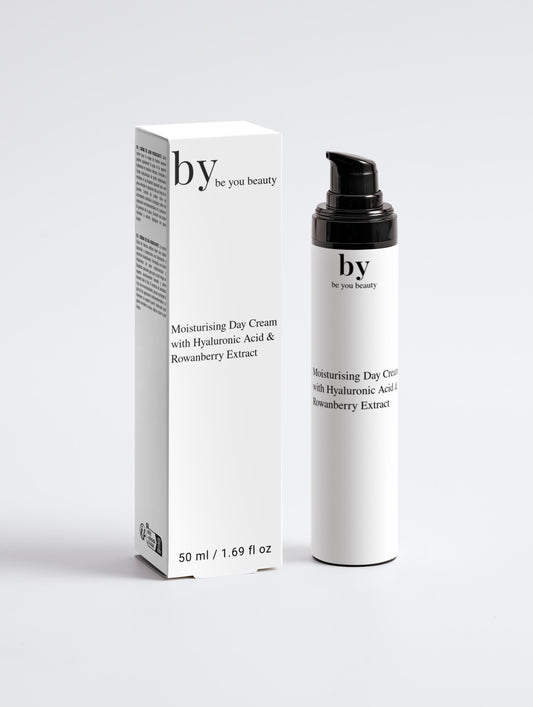 Moisturising Day Cream with Hyaluronic Acid & Rowanberry Extract - Be You Beauty
