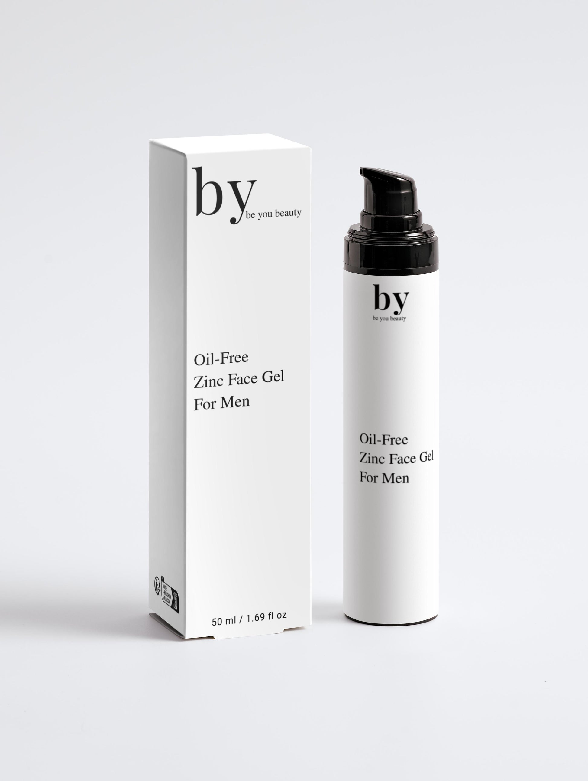 Oil-Free Zinc Face Gel for Men - Be You Beauty