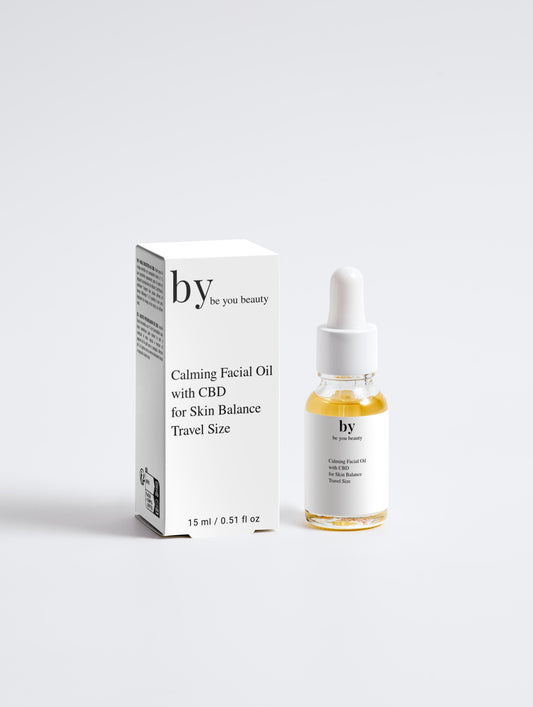 Calming Facial Oil with CBD for Skin Balance - Travel Size - Be You Beauty