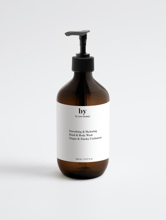 Smoothing & Hydrating Hand & Body Wash – Ginger & Smoky Cardamom - Be You Beauty