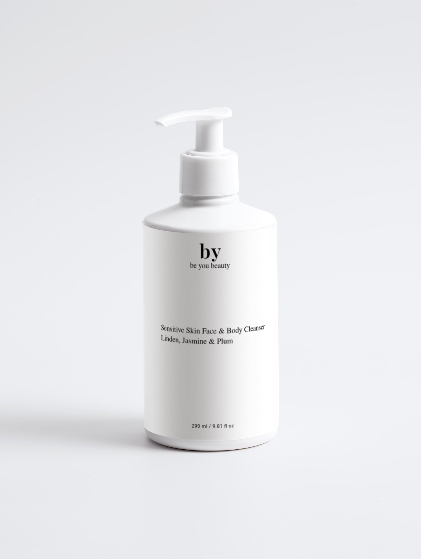 Sensitive Skin Face & Body Cleanser – Linden, Jasmine & Plum - Be You Beauty