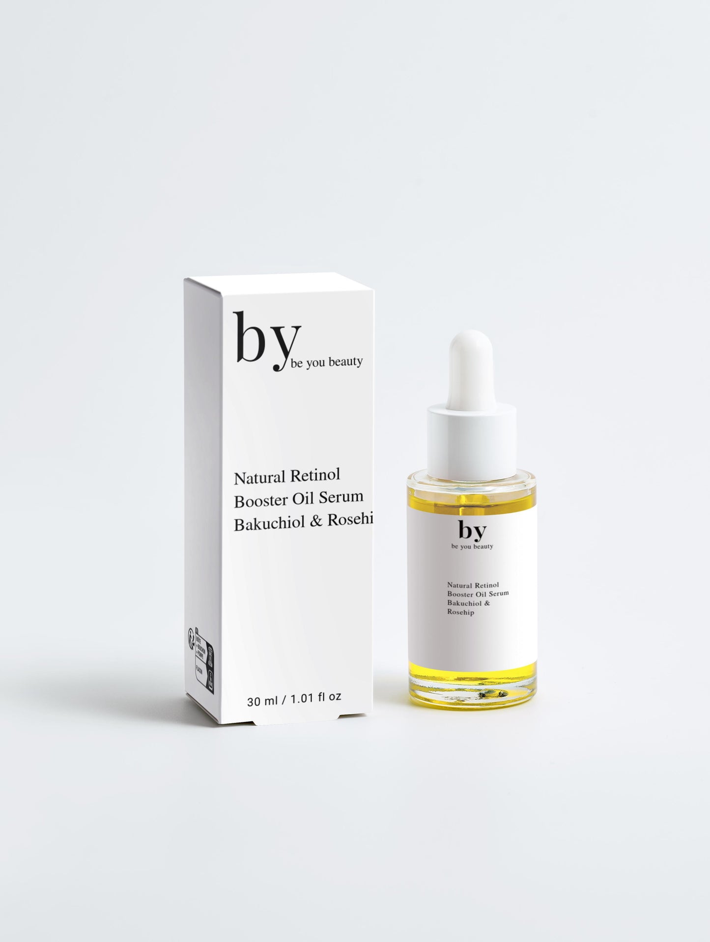 Natural Retinol Booster Oil Serum – Bakuchiol & Rosehip - Be You Beauty