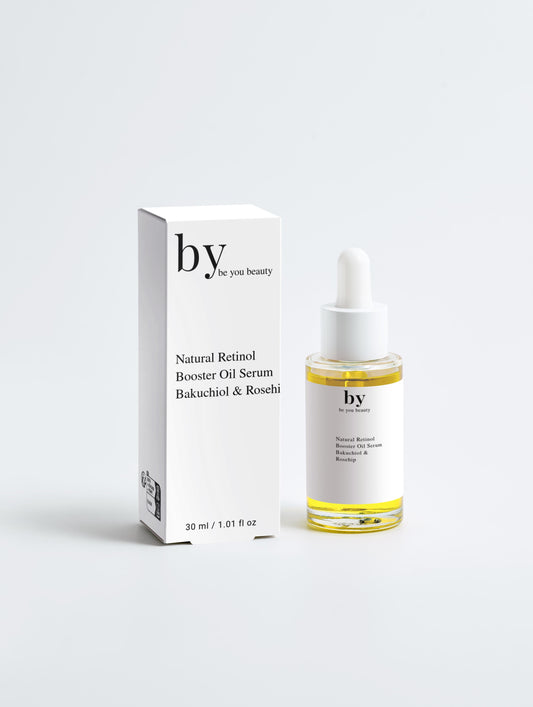 Natural Retinol Booster Oil Serum – Bakuchiol & Rosehip - Be You Beauty