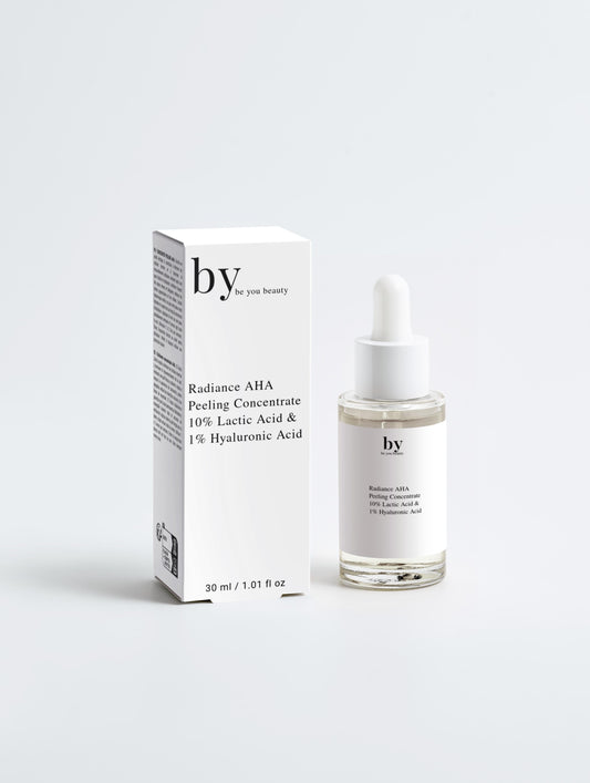 Radiance AHA Peeling Concentrate — 10% Lactic Acid & 1% Hyaluronic Acid - Be You Beauty